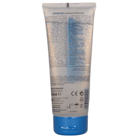 HOT - SUPERGLIDE LIQUID PLEASURE LUBRIFICANTE A BASE D'ACQUA 200 ML