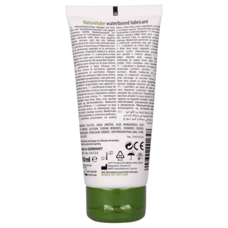 HOT - NATURE LUBE A BASE D'ACQUA DI ALOE VERA 100 ML