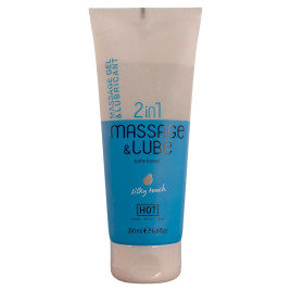 HOT - MASSAGE  GLIDE GEL 2IN1 TOCCO SETOSO 200 ML