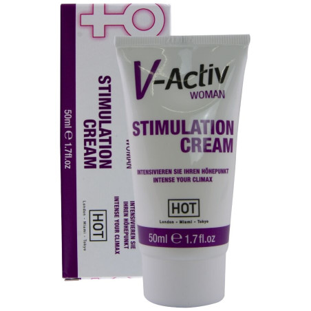 HOT - V-ACTIV CREMA STIMOLANTE DONNA 50 ML