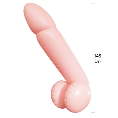 HIDDEN DESIRE - PENE GIGANTE GONFIABILE WILLY 145 CM