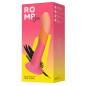 ROMP - DIZI DILDO IN SILICONE CON VENTOSA TRICOLORE 18 CM