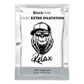 BLACK HOLE - GEL A BASE D'ACQUA EXTRA DILATAZIONE 6 ML MONODOSE