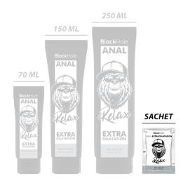 BLACK HOLE - GEL A BASE D'ACQUA EXTRA DILATAZIONE 6 ML MONODOSE