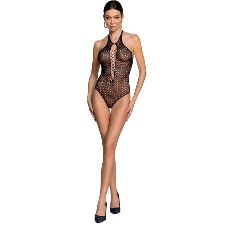 PASSION - WOMAN BS088 BODYSTOCKING ROSSO TAGLIA UNICA